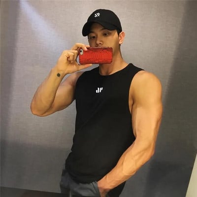 2024 Muške fitness dvorane Majica bez rukava Muški fitness majica bez rukava Muški mrežasti prozračni Sportski prsluk Potkošulja Gyms Prsluk za trčanje muškarci