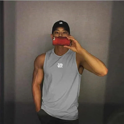 2024 Muške fitness dvorane Majica bez rukava Muški fitness majica bez rukava Muški mrežasti prozračni Sportski prsluk Potkošulja Gyms Prsluk za trčanje muškarci