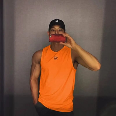 2024 Muške fitness dvorane Majica bez rukava Muški fitness majica bez rukava Muški mrežasti prozračni Sportski prsluk Potkošulja Gyms Prsluk za trčanje muškarci