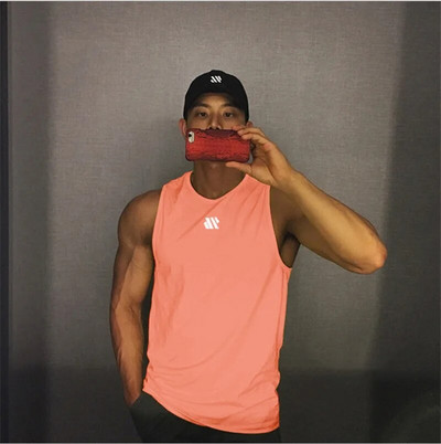 2024 Muške fitness dvorane Majica bez rukava Muški fitness majica bez rukava Muški mrežasti prozračni Sportski prsluk Potkošulja Gyms Prsluk za trčanje muškarci