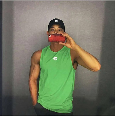 2024 Muške fitness dvorane Majica bez rukava Muški fitness majica bez rukava Muški mrežasti prozračni Sportski prsluk Potkošulja Gyms Prsluk za trčanje muškarci