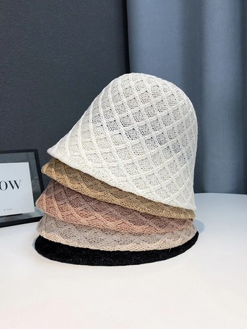 Γυναικείο καπέλο κουβά Καλοκαιρινή θέσεων Σχεδιασμός Εμφάνιση Πρόσωπο Μικρό Καπέλο Ψαρά Καπέλο Δρόμου Shot Ταξίδια Αναψυχής Όλα Απλά Καπάκι λεκάνης μακιγιάζ