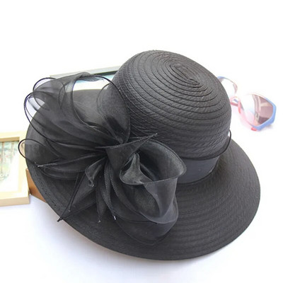 2023. Visokokvalitetni šešir s kantom s cvijećem za žene Novi prozračni šešir za umivaonik ženski elegantni šešir sa suncobranom, ribarski šešir, ljetni šešir za sunčanje