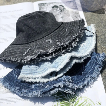MAXSITI U Vintage τζιν καπέλο γυναικείο καπέλο από βαμβακερό καπέλο ψαράδικο καπέλο ψαράδικο καπέλο αναψυχής