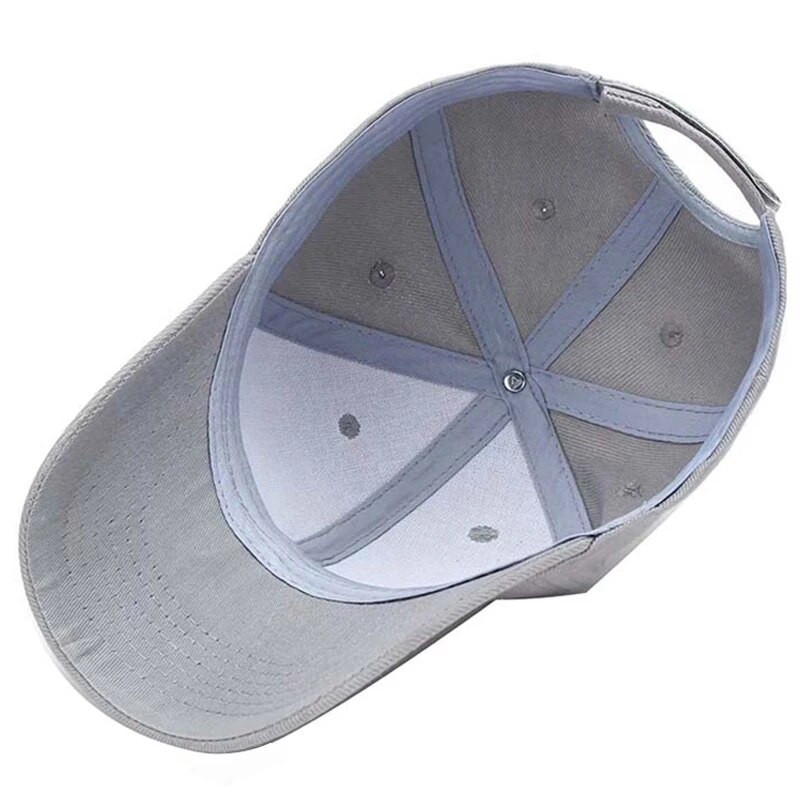2022. Nova crna kapa Jednobojna bejzbol kapa Snapback Kape Šeširi s kasetama Uklopljeni ležerni hip hop tatin šeširi za muškarce Žene Uniseks