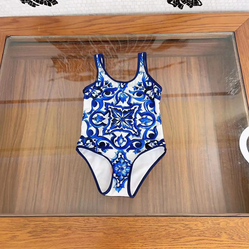 Veleprodaja tvornice vrhunske dječje odjeće za ljeto 2024., novi jednodijelni kupaći kostim za djevojčice, dječji bikini kupaći kostim na tregere