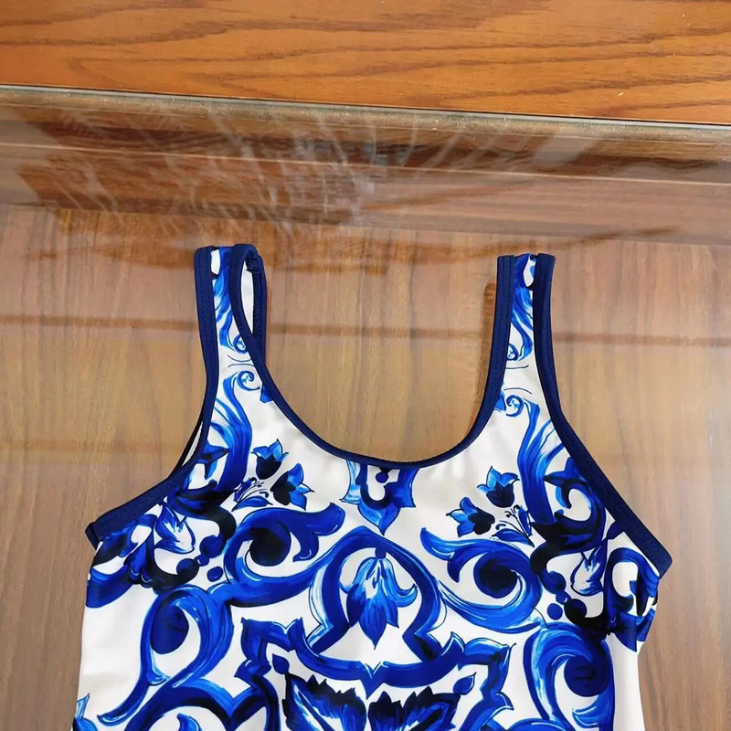 Veleprodaja tvornice vrhunske dječje odjeće za ljeto 2024., novi jednodijelni kupaći kostim za djevojčice, dječji bikini kupaći kostim na tregere