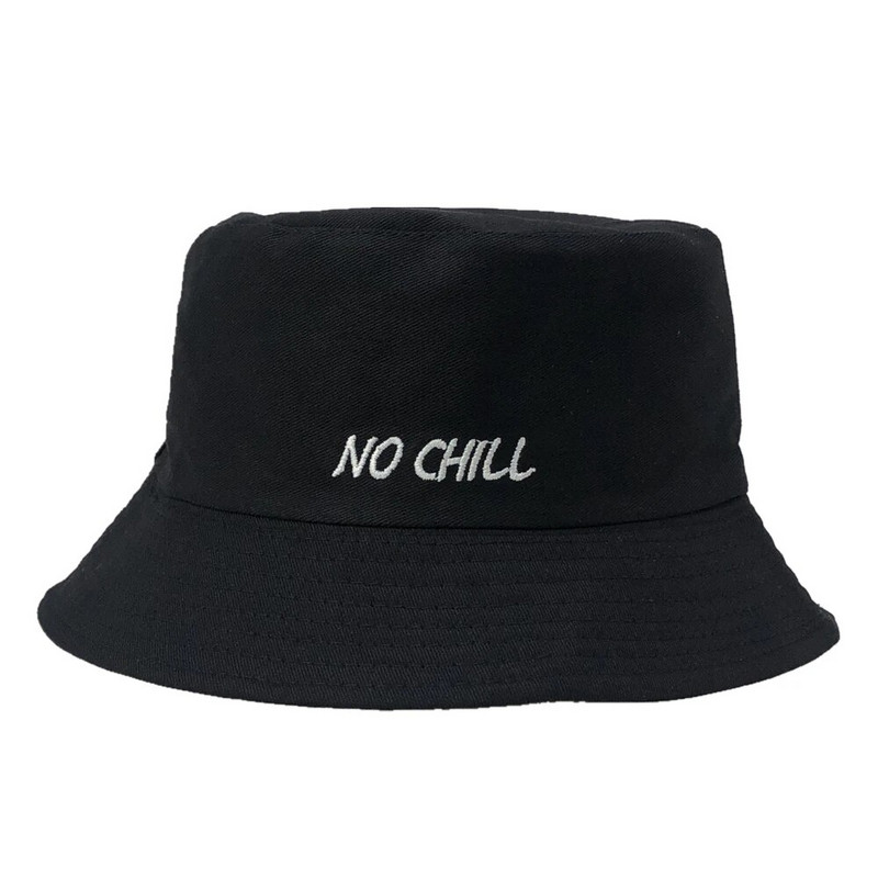 2022. Kapa s vezom za cigarete Muškarci Žene Hip Hop Ribolov Kapa za odrasle Panama Bob Summer Lovers Ravni pamuk NO CHILL