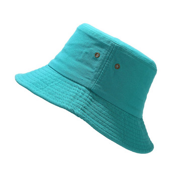 Φθορίζον πράσινο καπέλο κουβά Four Seasons Candy Color Προσωποποιημένο Street Dance στυλ μόδας Γυναικείο και ανδρικό καπέλο ψαρά