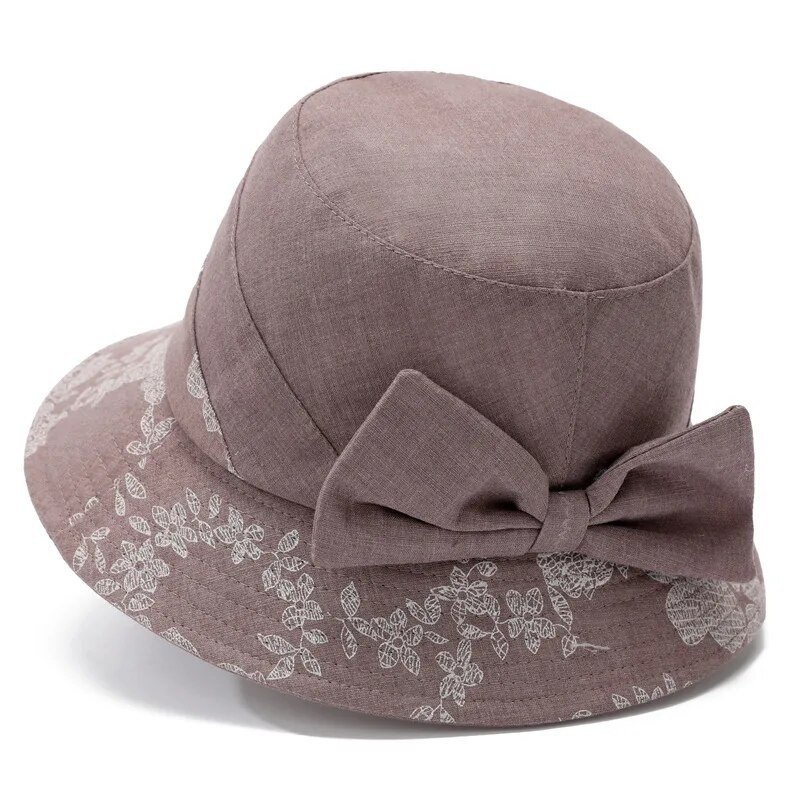 Four Seasons Panama ženski šešir s kantom, ribarski šešir, modni šešir za sunčanje na otvorenom, ljetna kapa za plažu, mašnom, kapa za suncobran H55