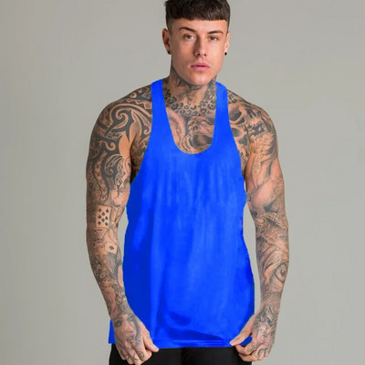 Muška ležerna modna majica bez rukava Pamučna majica bez rukava za vježbanje u teretani Ljetna odjeća Muška duga majica bez rukava Hip hop prsluk