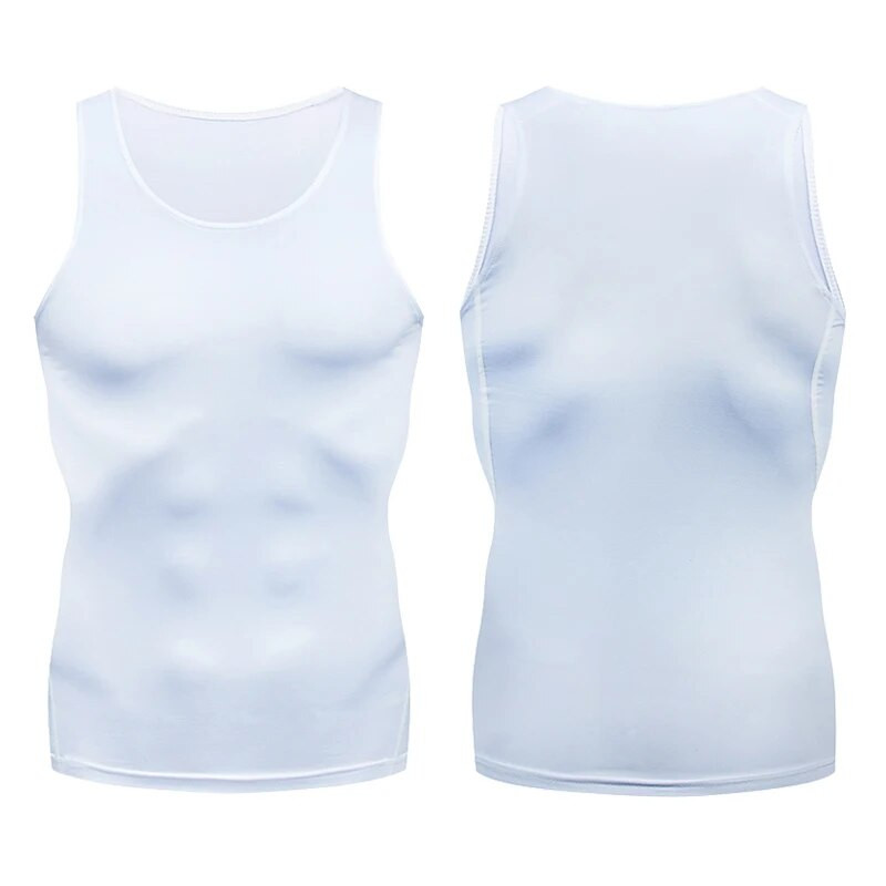 Muškarci Prsluk za trčanje Sport Fitness Kompresijska majica bez rukava Fitness vježbanje Majice za oblikovanje tijela Majice kratkih rukava Sportske majice