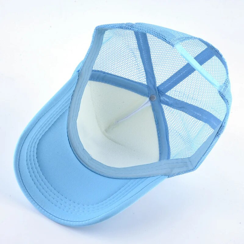 Medžių tinklinis beisbolo kepurė Vasarinė lauko kepuraitė Snapback Sportinė kepuraitė vyrams Moterų mados sunkvežimių kepuraitės Hiphopo riedlenčių kasetė