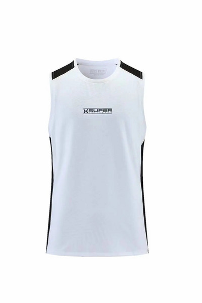 Muški prsluk za trčanje Nova ljetna majica bez rukava za vježbanje u teretani Ledena svilena majica bez rukava za fitness, bodybuilding, elastična labava majica za trening