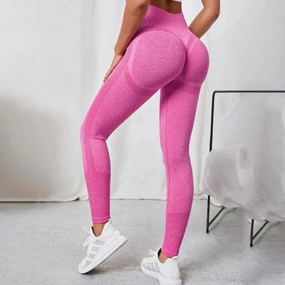 Tajice za jogu Sportske ženske tajice za fitnes Bešavne tajice za vježbanje Modne Push Up tajice Ženska odjeća za teretanu Dropshipping