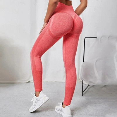 Tajice za jogu Sportske ženske tajice za fitnes Bešavne tajice za vježbanje Modne Push Up tajice Ženska odjeća za teretanu Dropshipping