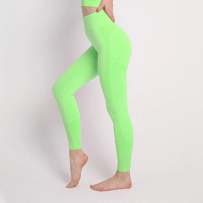 Tajice za jogu Sportske ženske tajice za fitnes Bešavne tajice za vježbanje Modne Push Up tajice Ženska odjeća za teretanu Dropshipping