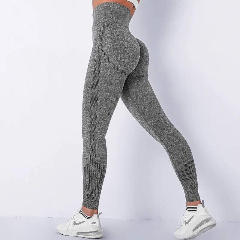 Tajice za jogu Sportske ženske tajice za fitnes Bešavne tajice za vježbanje Modne Push Up tajice Ženska odjeća za teretanu Dropshipping