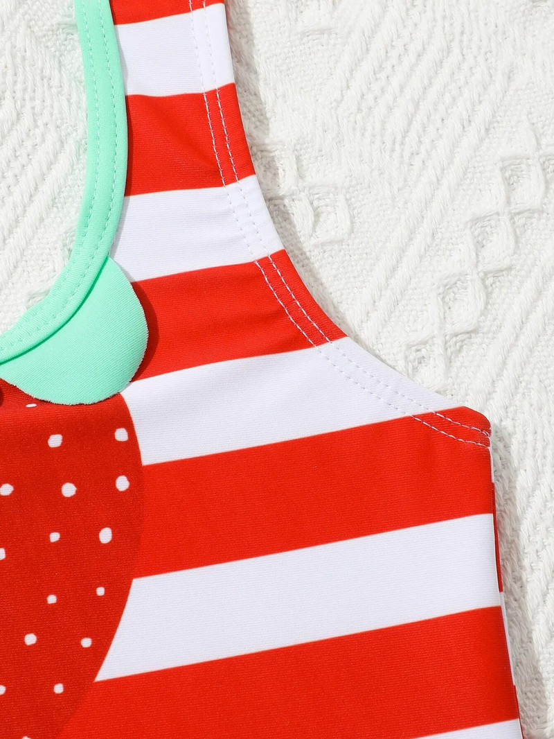 9M-3Y Ljetni dječji kupaći kostim s printom za djevojčice Mršavi jednodijelni kupaći kostimi za plažu Slatka dječja kupaća odjeća