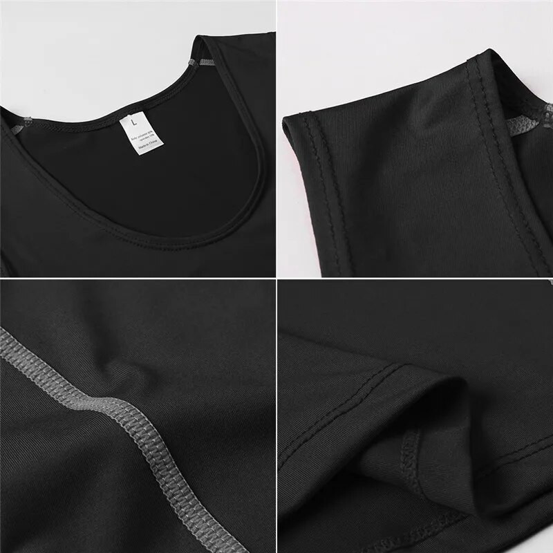 Vyriški vasariniai greitai džiūstantys gimnastikos marškinėliai Gatvės marškinėliai be rankovių Vyriški apatiniai sportiniai treniruokliai Sportiniai skalbiniai Sportinė liemenė