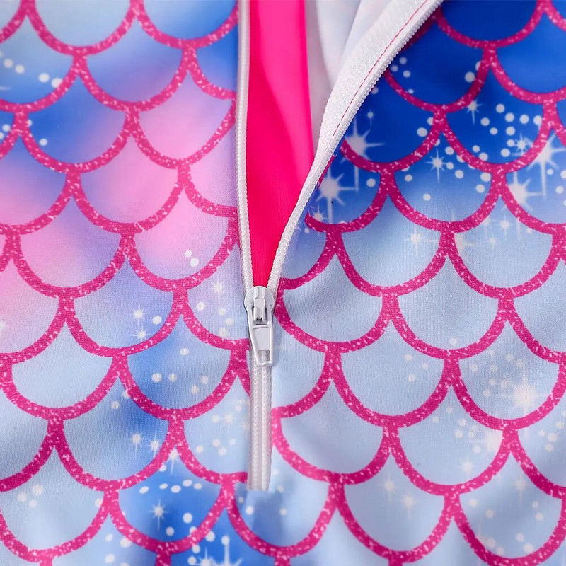 Mergaičių maudymosi kostiumėliai nuo 2 iki 14 metų vaikiški maudymosi kostiumėliai ilgomis rankovėmis vientisa mergaičių maudymosi kostiumėlis vaikiškas maudymosi kostiumėlis paplūdimio dėvėjimas plaukimo apranga