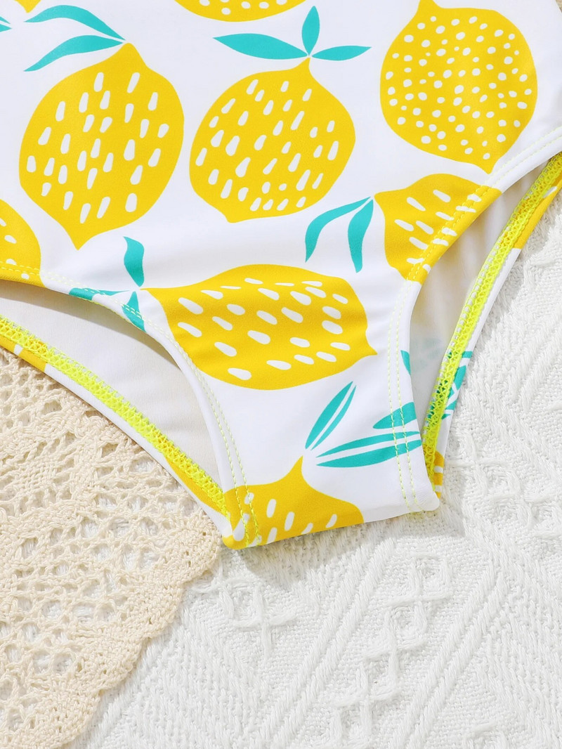 Kupaći kostim za djevojčice od 9 mjeseci do 3 godine, novo 2023. Infantil, slatki kupaći kostim za bebe s limunom, jednodijelni kupaći kostim za zabavu na bazenu 2068