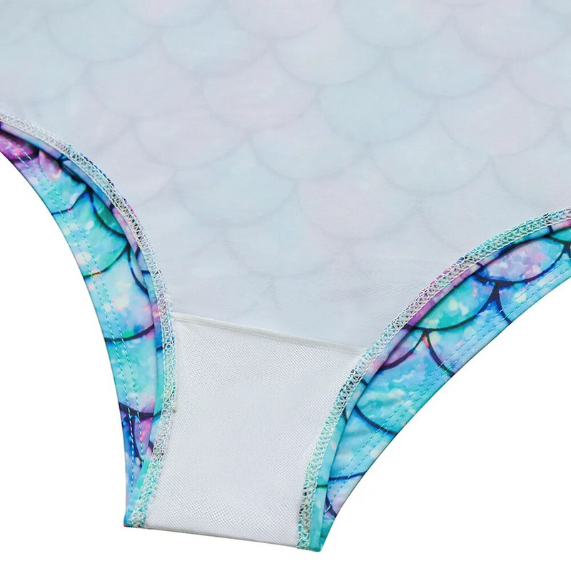 Vasaros spausdinti vaikiški maudymosi kostiumėliai mergaitėms 4–12 metų Lotus Leaf Bandage mergaičių maudymosi kostiumėliai Paplūdimio vaikiški maudymosi kostiumėliai Vienetiniai paplūdimio drabužiai