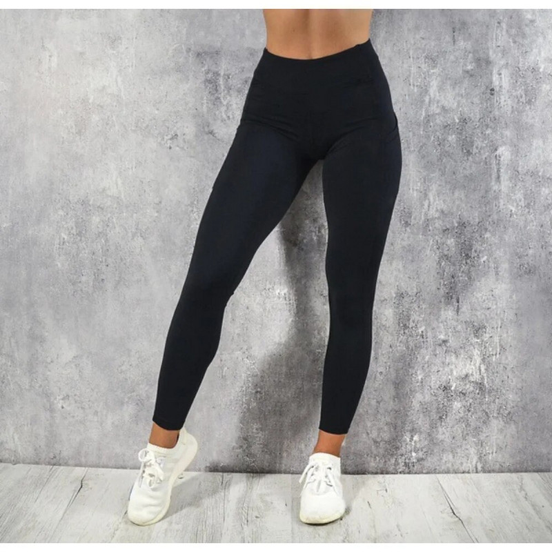 Fitness 2023 Sportske joga tajice, sportske hlače za trčanje, fitness hlače, bočni džepovi za telefon Ženska odjeća Ženske hlače za seksi djevojke