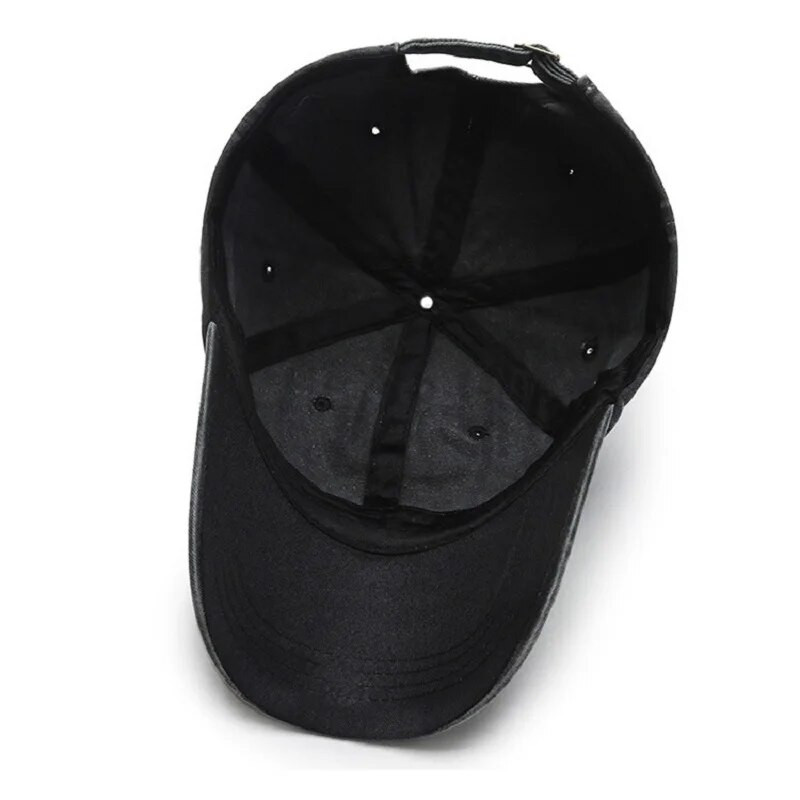 Skeleton Knight And Dragon Embroidery Памучни бейзболни шапки за мъже, жени Snapback шапки Vintag памучна хип-хоп шапка на татко Шапка на камион