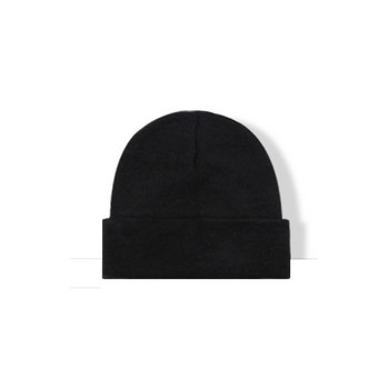 Πλεκτό καπέλο χειμωνιάτικο υπαίθριο σαν κασμίρ Γυναικεία μόδα Απλό ανδρικό καπέλο Ζεστό κρύο φασόλια Γυναικεία παχιά μαθήτριες Skullcap