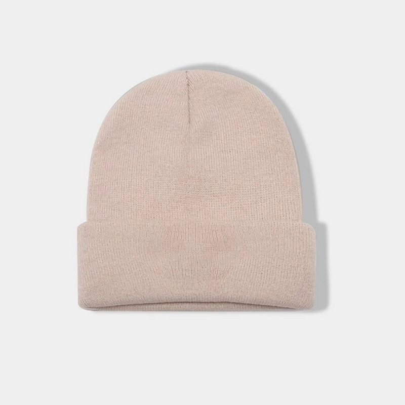 Žiemos lauko kašmyrui panaši megzta skrybėlė Moteriška mada Paprasta vyriška kepurė Šilta šalta pupytė Moteriška stora studentiška kaukolė