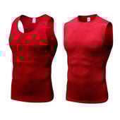 Muške Rashgarde sportske majice bez rukava Muški prsluk za trčanje Muscle Fitness prsluk za teretanu Bodybuilding Uske prozračne majice Gimnastička odjeća