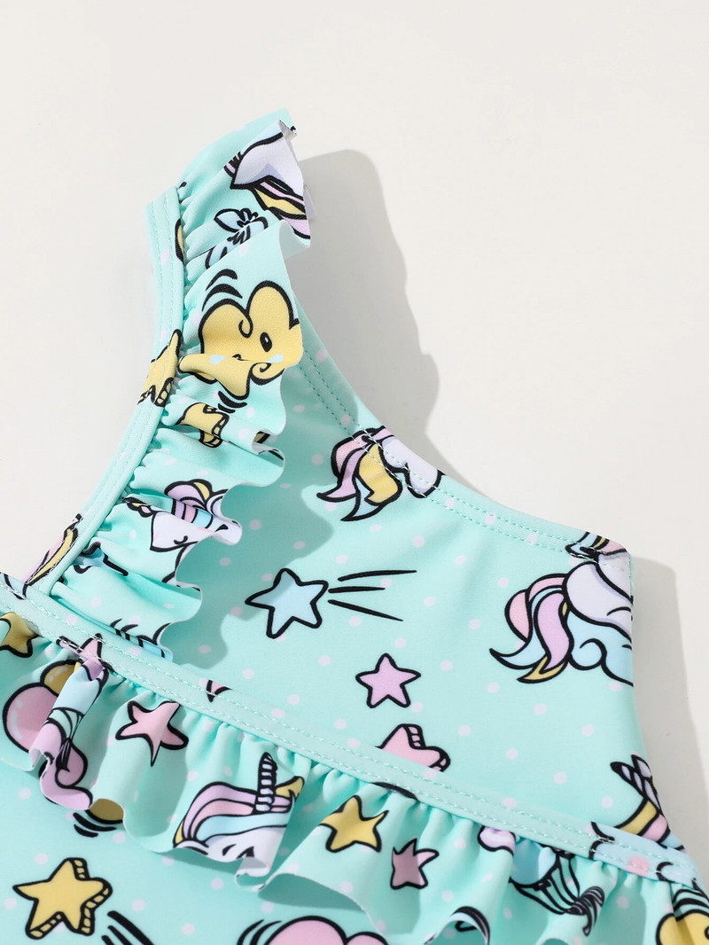 2023 Dječji kupaći kostim od pijeska surfanje na plaži Kupaći kostim za djevojčice Bikini slatki jednorog kupaći kostim 2056