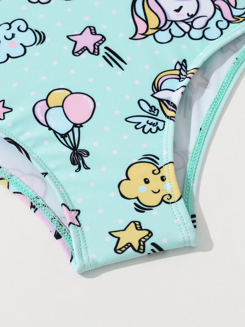 2023 Dječji kupaći kostim od pijeska surfanje na plaži Kupaći kostim za djevojčice Bikini slatki jednorog kupaći kostim 2056