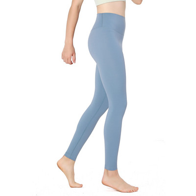 Női ruházat Sport nadrág Tömör leggings Női magas derekú Feszes leggins Fitness Jóga viselet Női tornatermi leggings Sportos nadrág