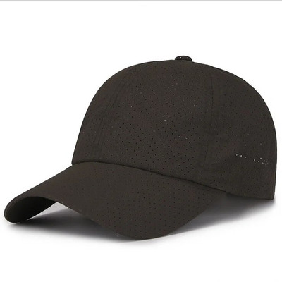 2022 Ново лято Мъже Жени Snapback Бързосъхнеща мрежеста бейзболна шапка Слънчева шапка Костни дишащи шапки Регулируема външна шапка