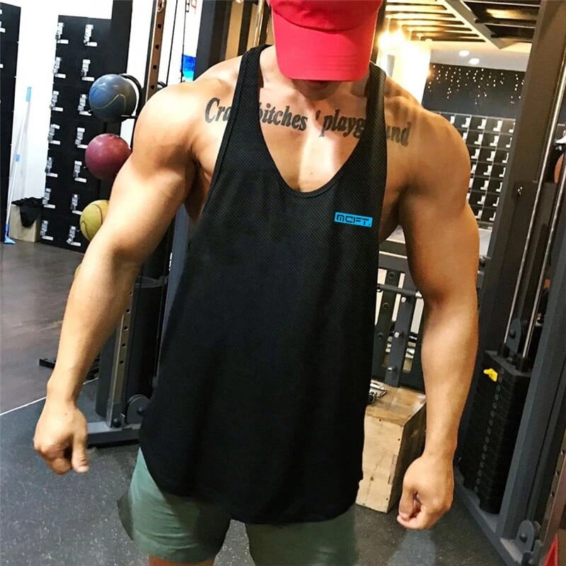 Majica za vježbanje Muška majica bez rukava Majica za trčanje Mišići Bez rukava Odjeća za pletenice Bodybuilding Majice za fitness