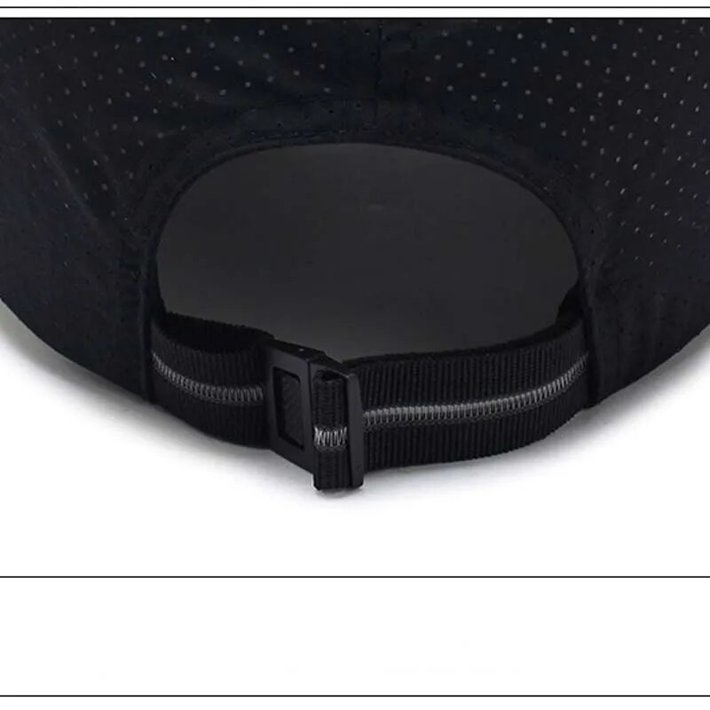 Дишаща бейзболна шапка Тънка мрежеста преносима бързосъхнеща дишаща шапка за слънце Жени Мъжки шапки за голф Тенис Бягане Туризъм Къмпинг