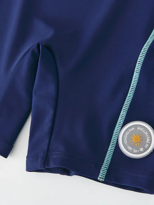 Vaikiški maudymosi kostiumėliai berniukams ilgomis rankovėmis UPF50 paplūdimio maudymosi kostiumėlis berniukui su apsauga nuo UV spindulių Vaikiškas maudymosi kostiumėlis baseino drabužiai