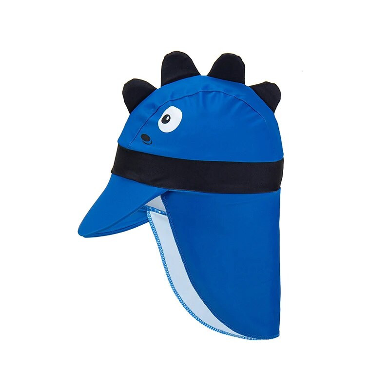 Mazuļu peldkostīms viendaļīgs peldkostīms zēnam ar saules vāciņu UPF50 UV aizsardzībai ar garām piedurknēm dinozauru bērnu peldkostīmi maziem bērniem