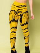 2023 Нов панталон за йога с тигров модел Спортни клинове Дамски чорапогащник с висока талия Push Up Чорапогащи за фитнес тренировки Легини за фитнес Облекло