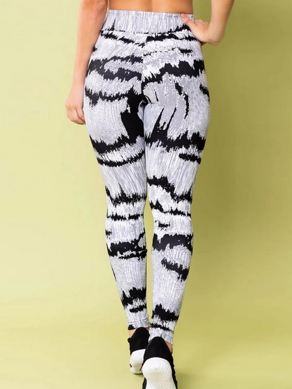 2023 Нов панталон за йога с тигров модел Спортни клинове Дамски чорапогащник с висока талия Push Up Чорапогащи за фитнес тренировки Легини за фитнес Облекло