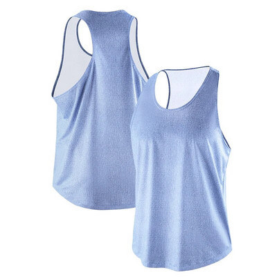 Muška majica za trčanje Široki prekomjerni prsluk Prozračna majica s otiskom Fitness majica bez rukava Sportska majica za trčanje Marathon Top