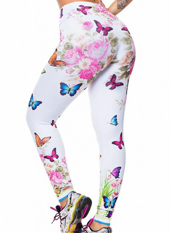 Tajice za jogu Sport Fitnes Trčanje Joggings Hlače za vježbanje Push Up Ženske tajice Tajice za podizanje kukova Odjeća za teretanu s digitalnim tiskom