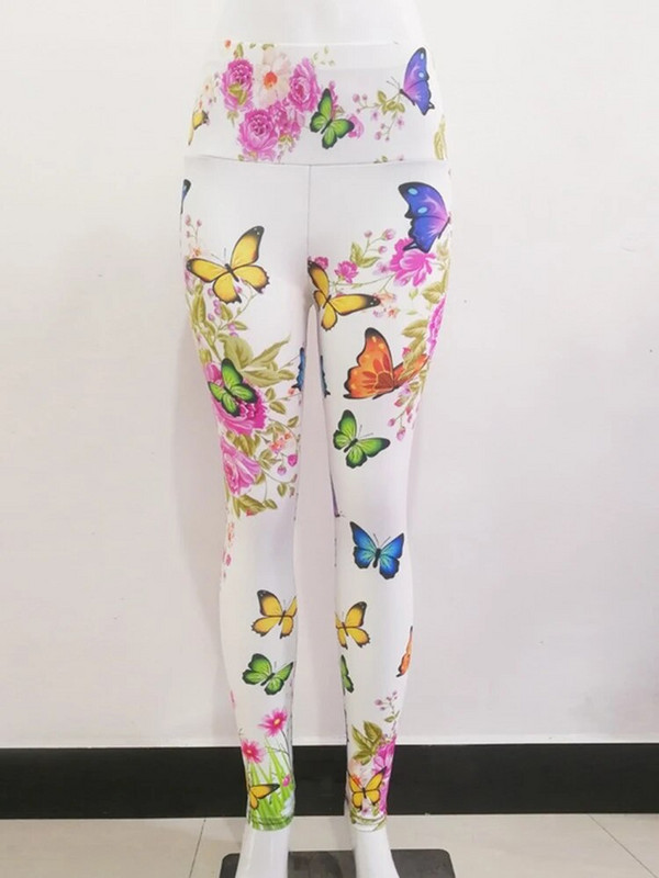 Tajice za jogu Sport Fitnes Trčanje Joggings Hlače za vježbanje Push Up Ženske tajice Tajice za podizanje kukova Odjeća za teretanu s digitalnim tiskom