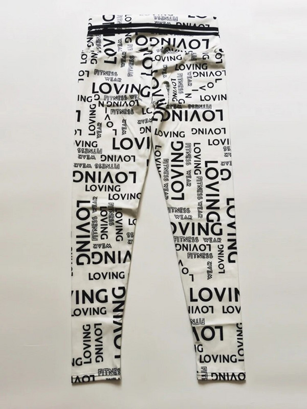 Фитнес клинове Дамски панталони за йога с висока талия Скрънч тренировъчни клинове Бели спортни чорапогащници за гимнастика Push Up Дамско облекло