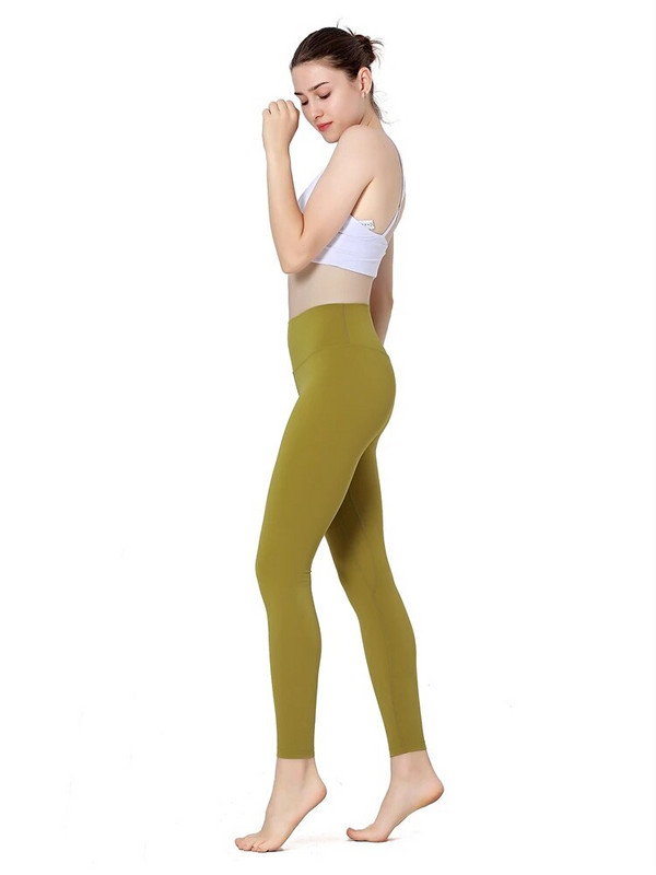 Безшевни панталони с висока талия за жени Йога облекло Клинове за фитнес Дамски спортни дрехи Чорапогащи за бягане Нови летни клинове