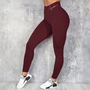 Облекло за жени Летни черни тесни панталони за йога с висока талия Секси ежедневни спортни клинове Спортни клинове за фитнес