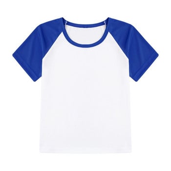 Boys Kids Casual T-shirt που στεγνώνει γρήγορα Color Block Αθλητικά πουκάμισα Top Tee Breathable Running T-shirts Παιδικά αθλητικά ρούχα