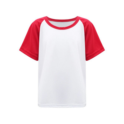 Момчета Детски ежедневни бързосъхнещи тениски Color Block Workout Спортни ризи Топ тениска Дишащи тениски за бягане Детско спортно облекло